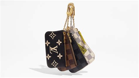 louis vuitton tiger keychain|authentic louis vuitton key pouch.